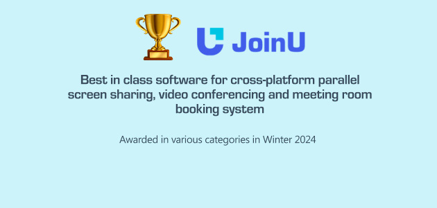 JoinU je dobio tri nagrade za konferencijski softver od strane G2